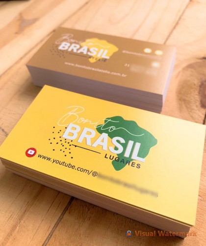 Cartão de Visita | 4x0 Impressão Apenas Frente