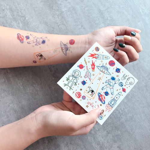 Tatuagem Temporária | Cartela 10x10cm