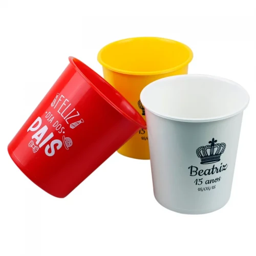 Balde de Pipoca 2,8L | 4x0 - Personalização 1 lado