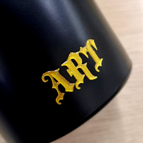 Adesivo de Transferência DTF UV Dourado | Materiais Rígidos | A4