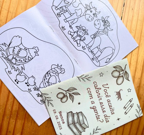Livro para Colorir - A4 21x30cm