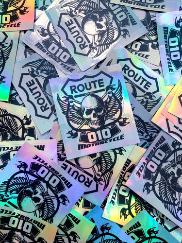 Sticker Holográfico Vinil | Impressão UV | M²