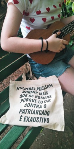 Ecobag Personalizada em Algodão Cru | 26x30cm | 1x0 