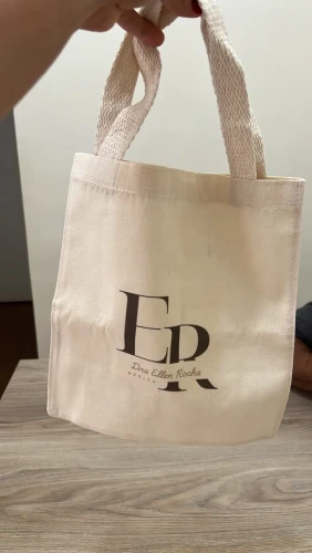 Ecobag em Algodão Cru 25x30cm | 4x0