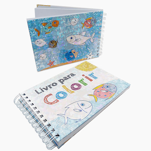 Livro de Colorir | Capa Dura (modelo boobie goods) | 52 páginas