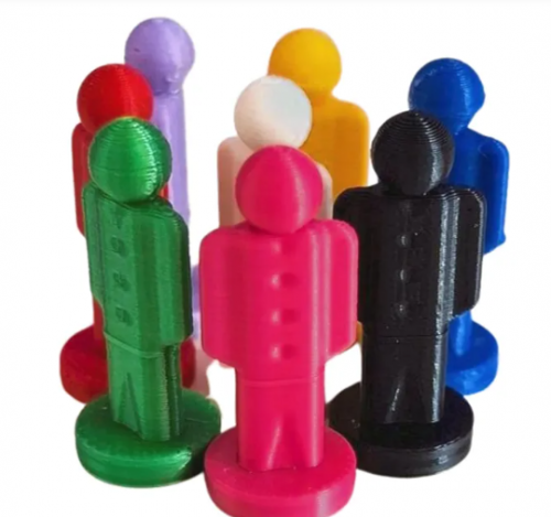 Pinos Personalizado para Jogo de Tabuleiro