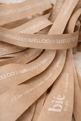 Fita Gomada Personalizada | 70mm | 100m | Impressão em Branco