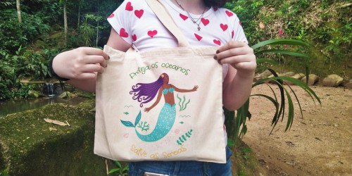 Ecobag Personalizada em Algodão Cru | 26x30cm | 4x0