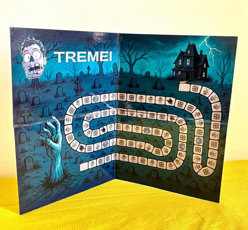 Jogo de Tabuleiro 40x40cm | Papel Paraná | 4x4 - Impressão Frente e Verso