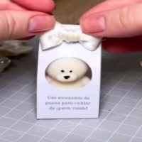 Embalagem para Mini Vela