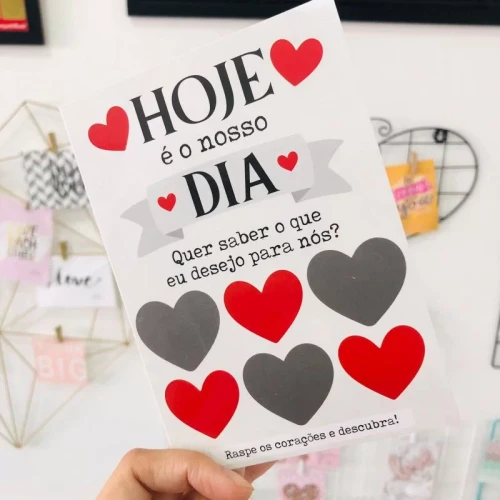 Raspadinha Personalizada 9x15cm | 4x4 (Impressão Frente e Verso)