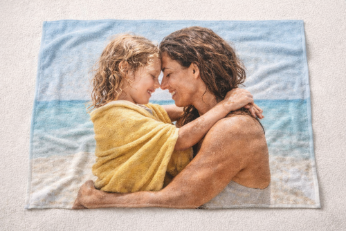 Toalha de Banho e Praia Personalizada