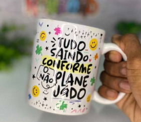 Caneca Personalizada 325ml | Porcelana