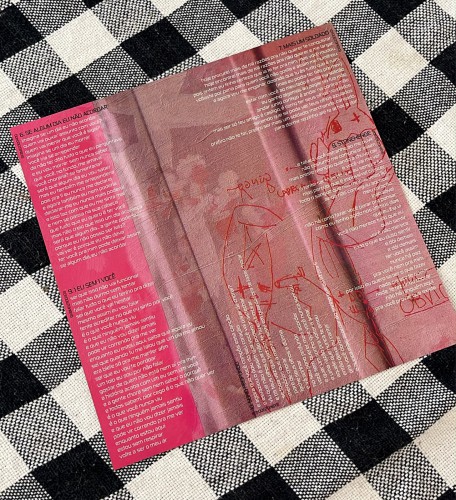 Encarte Personalizado para Disco de Vinil Compacto 7" | Frente e Verso